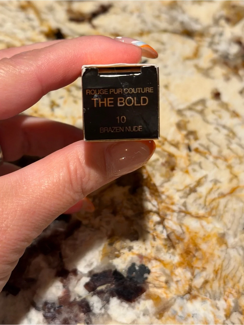 Yves Saint Laurent Satin Lipstick — NIB Shade 10 Brazen Nude